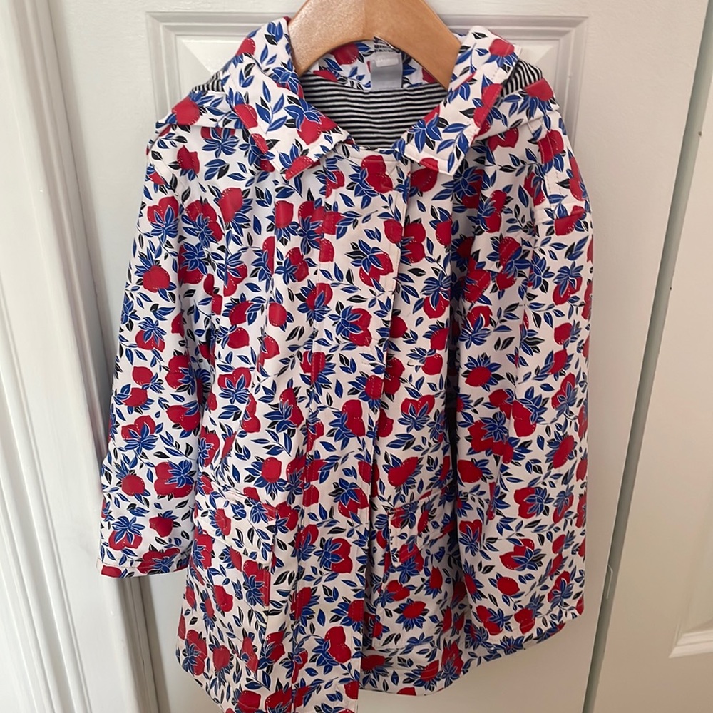 Petit Bateau raincoat size 5